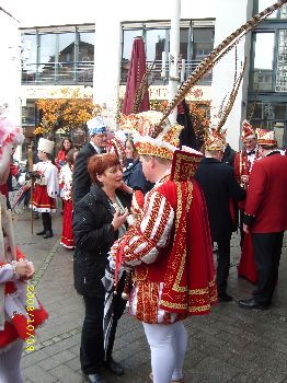 Karnevalser�ffnung in Bad Neuenahr am 11.11.2008 mit Mutti Roswitha
