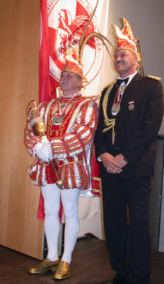 Prinz Addi I. mit Adju Hoppy
