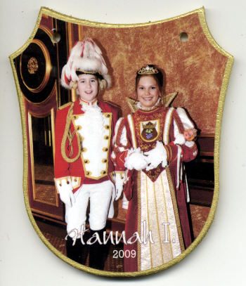 Kinderprinzessin Hannah I. mit Adju  Sebi