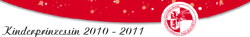 Kinderprinzessin 2010 - 2011